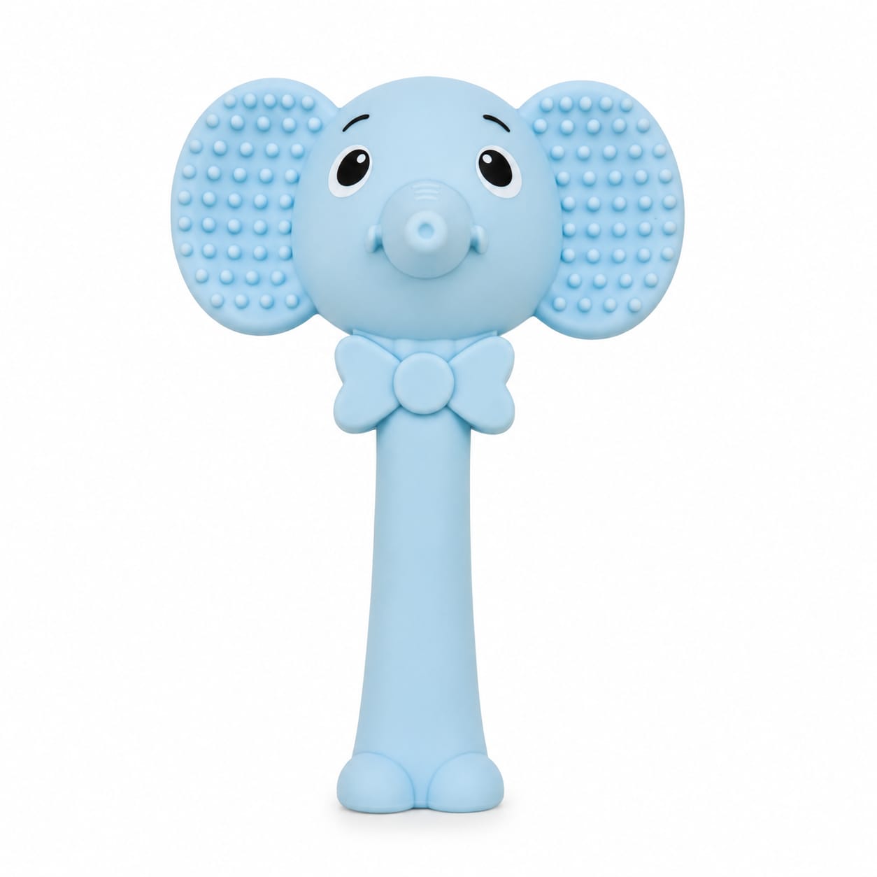 Elephant Silicone Rattle Teether for Babies | BPA-Free Teething Toy