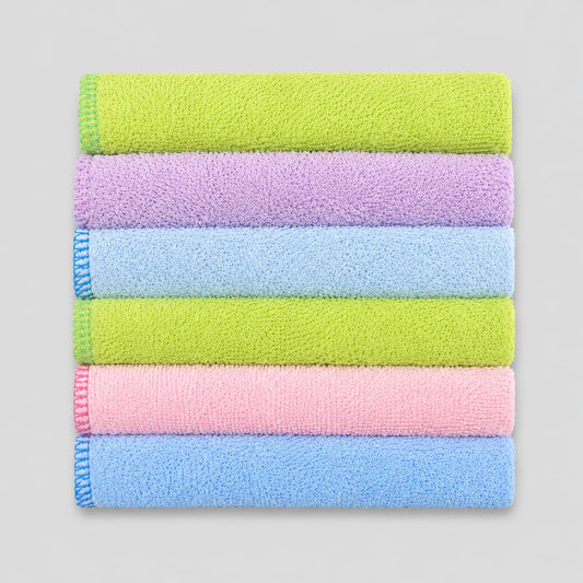 Juniors Wash Clothes Pk6
