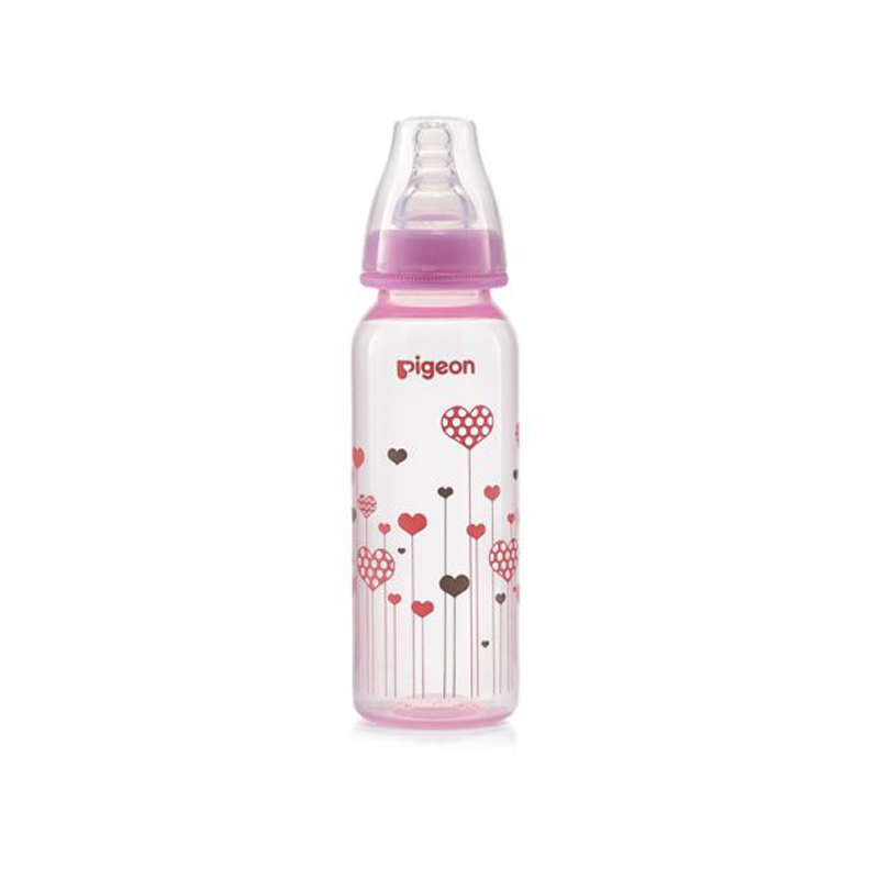 Pigeon Slim Neck Feeder 8oz/240ml Pink