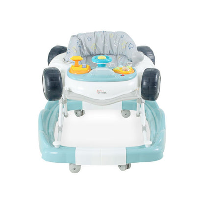 Tinnies Baby Walker + Rocker Blue