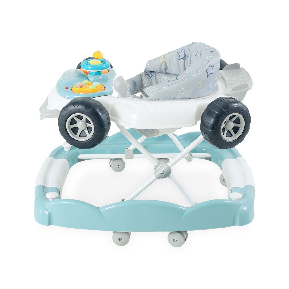 Tinnies Baby Walker + Rocker Blue
