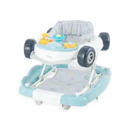 Tinnies Baby Walker + Rocker Blue