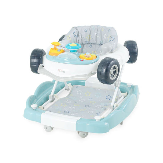 Tinnies Baby Walker + Rocker Blue