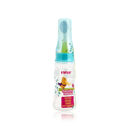 Farlin Silicone Easy Spoon Feeder 180ml Green