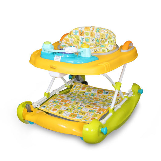 Tinnies Baby Walker + Rocker Yellow