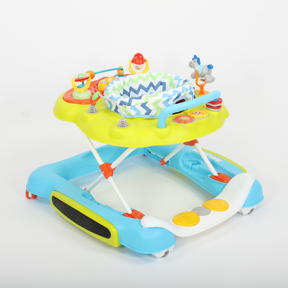 Tinnies Baby Walker + Rocker 4 IN 1 Blue