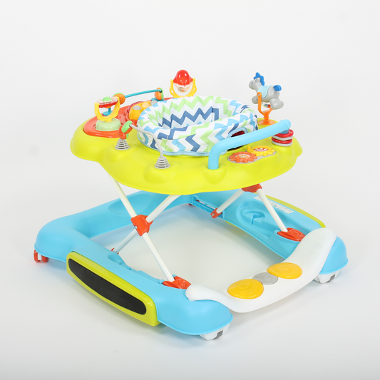 Tinnies Baby Walker + Rocker 4 IN 1 Blue