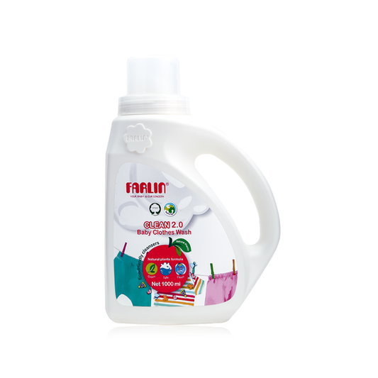Farlin Baby Clean 2.0 Cloth/Fabric Wash 1000ML