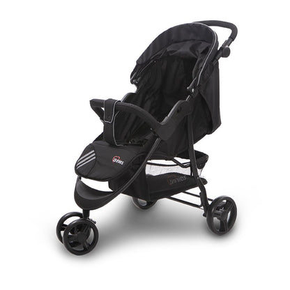 Tinnies Baby 3 Wheeler Stroller Black