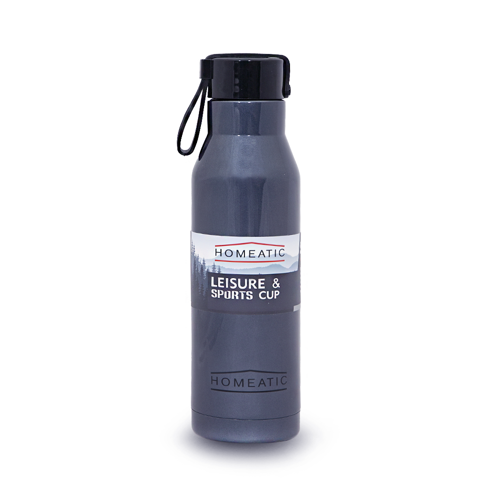 Homeatic Steel Water Bottle 500ML Blue