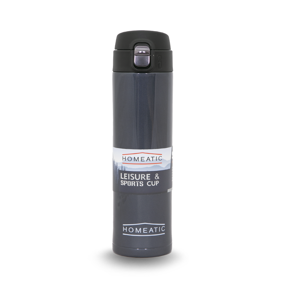 Homeatic Steel Water Bottle 500ML Blue