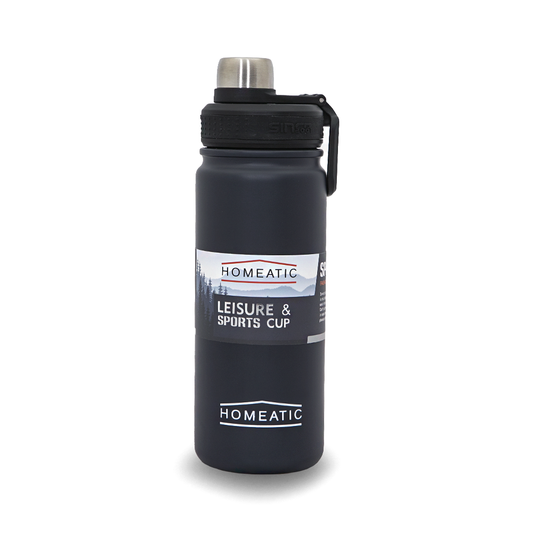 Homeatic Steel Water Bottle 650ML BLUE