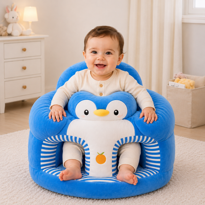 Blue Penguin Baby Sofa Seater