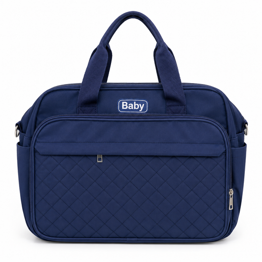 Mother & Baby Diaper Bag Blue Large