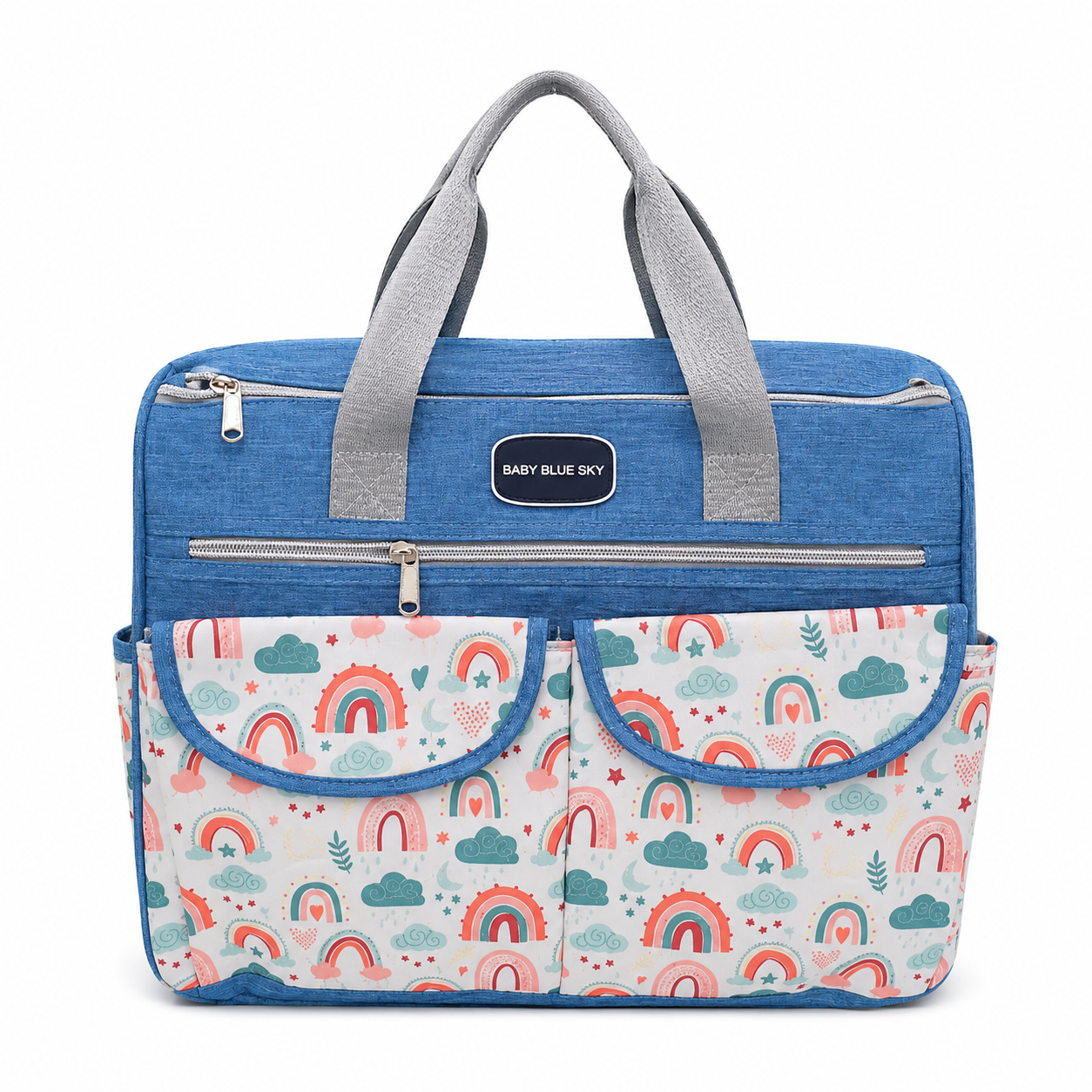 Mother & Baby Sky Diaper Bag Blue Large
