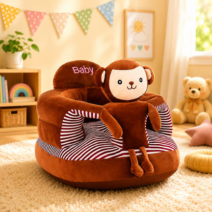 Brown Monkey Baby Sofa Seater