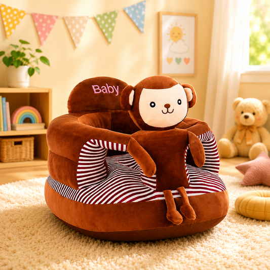 Brown Monkey Baby Sofa Seater
