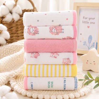 Carter's Washcloths Pink PK6