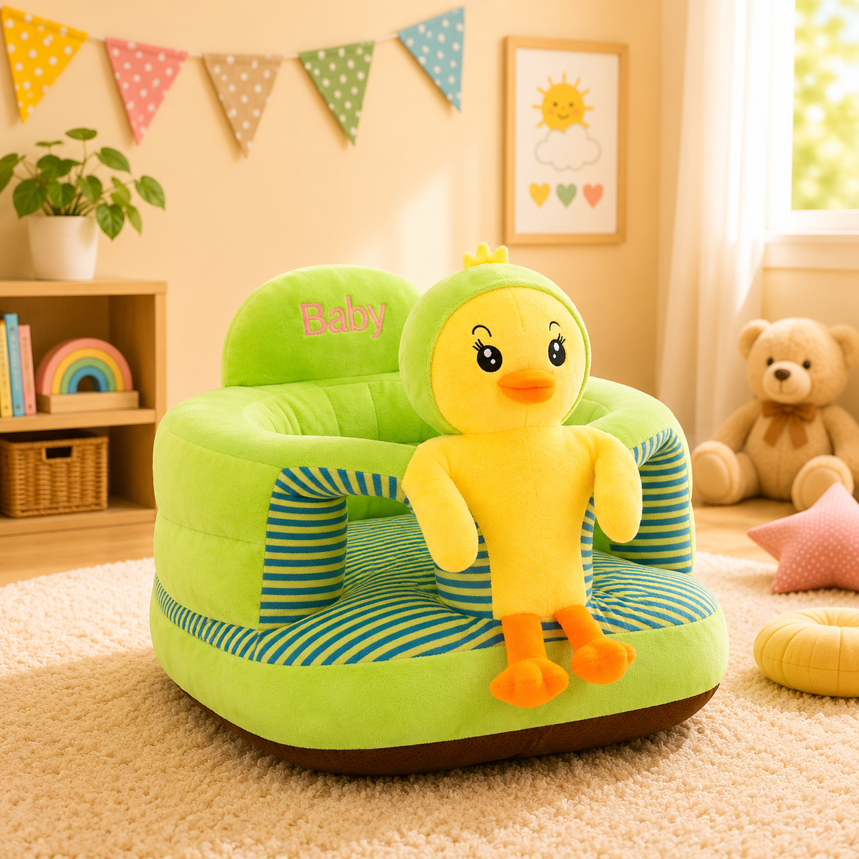 Green Duck Baby Sofa Seater