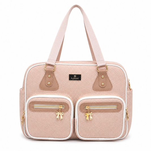 Mother & Baby Fldht Diaper Bag Pink Large