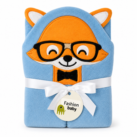Hooded Baby Bath Towel Multi