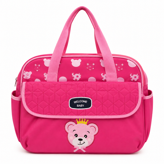 Mother & Baby Welcome Diaper Bag Pink Large