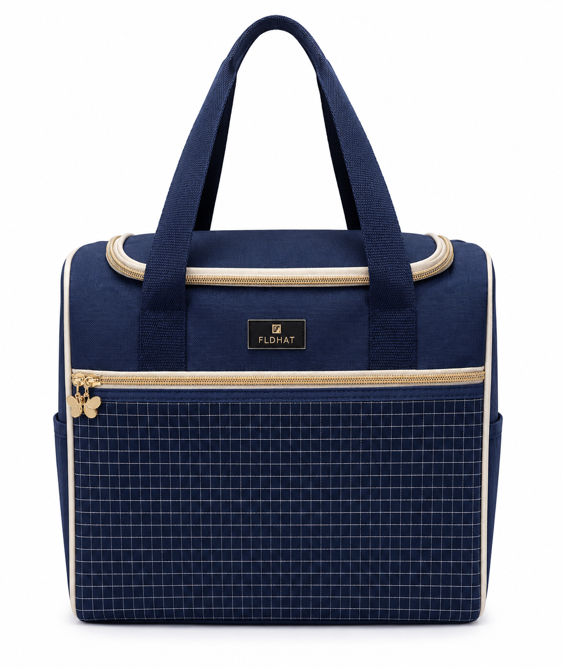 Mother & Baby Fldht Diaper Bag Large Blue