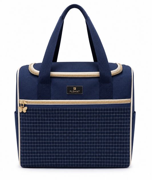 Mother & Baby Fldht Diaper Bag Large Blue