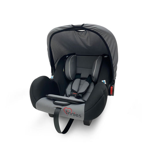 Tinnies Carry Cot & Car Seat Grey