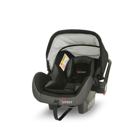 Tinnies Carry Cot & Car Seat Black