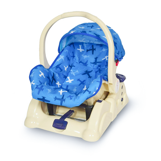 Tinnies Rocking Carry Cot Blue