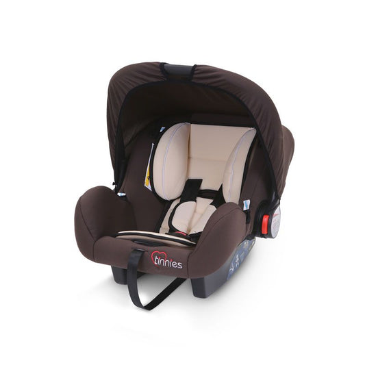Tinnies Carry Cot & Car Seat Brown